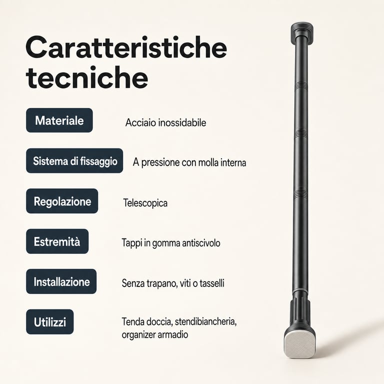 Asta telescopica